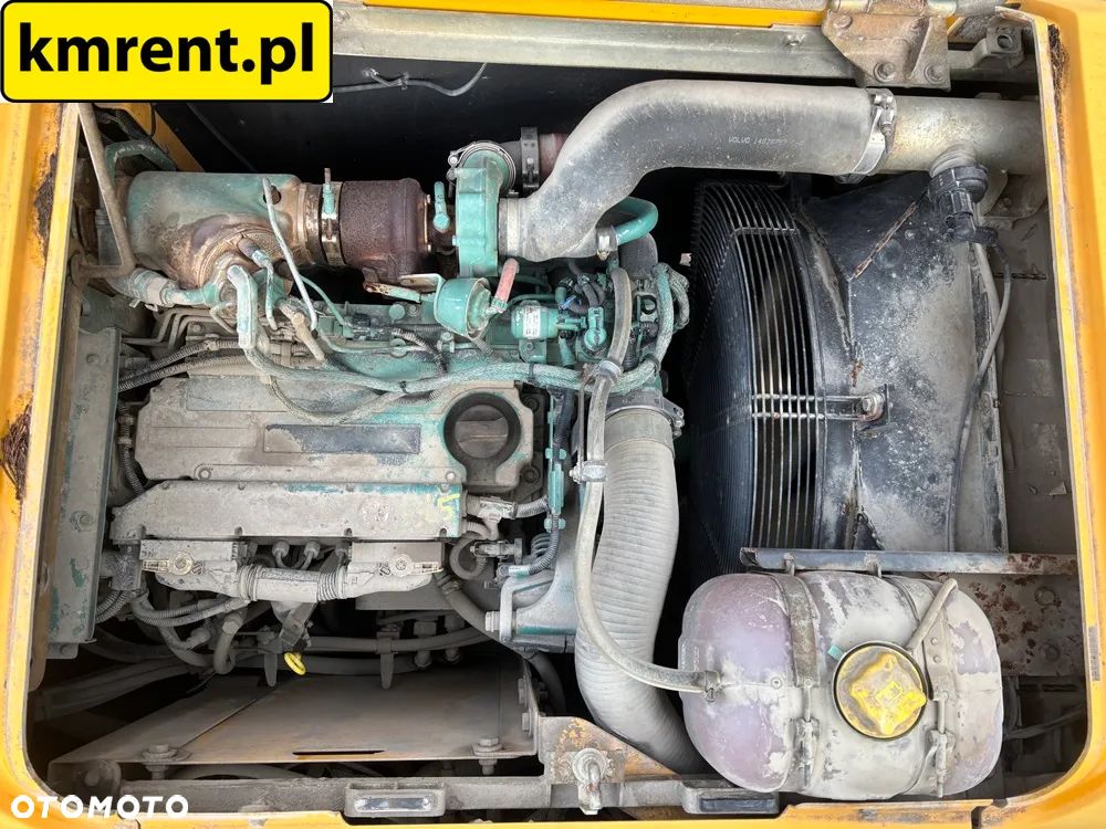 Volvo EW 140 D KOPARKA KOŁOWA GŁOWICA OBROTOWA ZE SZCZYPCAMI 2012R | Volvo ew160 , komatsu pw148 , JCB 145 175 , cat 313 316 , mecalac 15mwr - 32