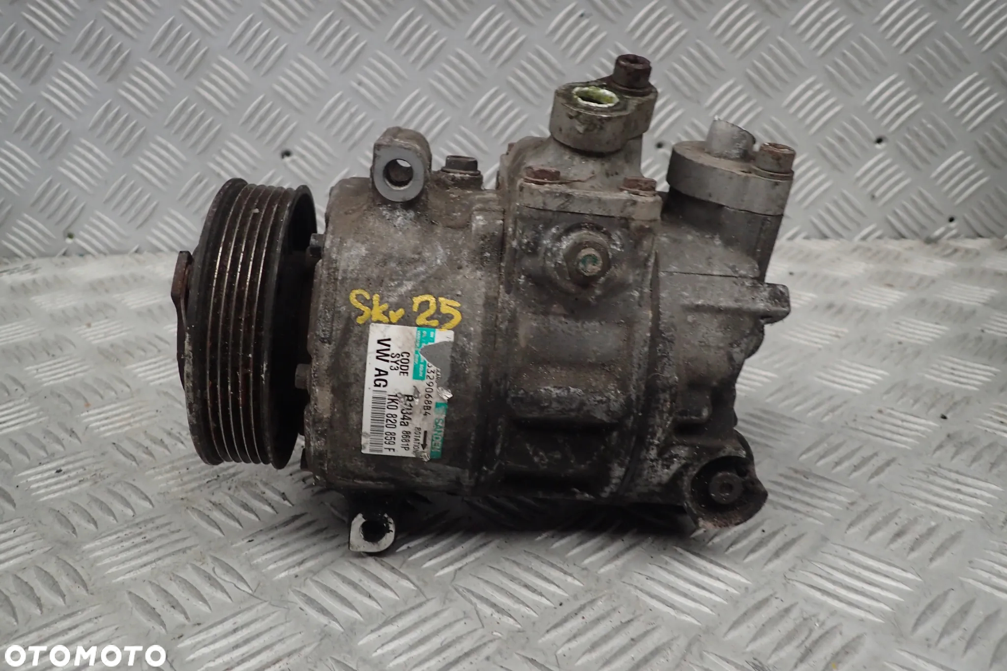 AUDI SEAT SKODA VW 1K0820859F KOMPRESOR KLIMATYZACJI DOSTĘPNE 2 SZTUKI - 4