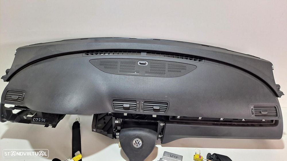 KIT AIRBAG VOLKSWAGEN PASSAT 2007 -3C1857003QT - 3