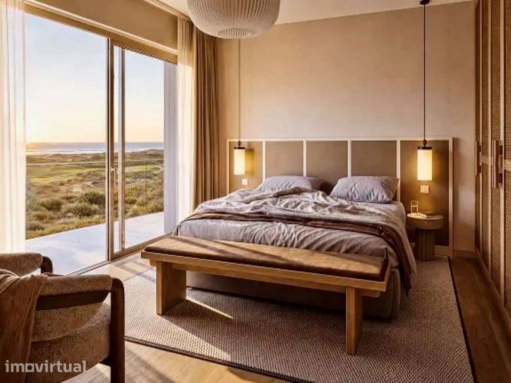 Moradia T3 de Luxo vista mar na Praia D'el Rey em Óbidos - Grande imagem: 5/32