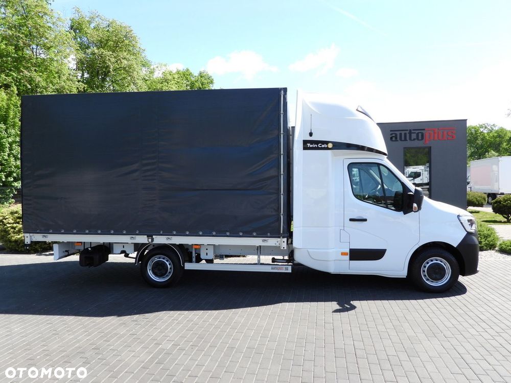 Renault MASTER PLANDEKA 10 PALET WEBASTO TEMPOMAT LEDY PNEUMATYKA KLIMATYZACJA  165KM - 8