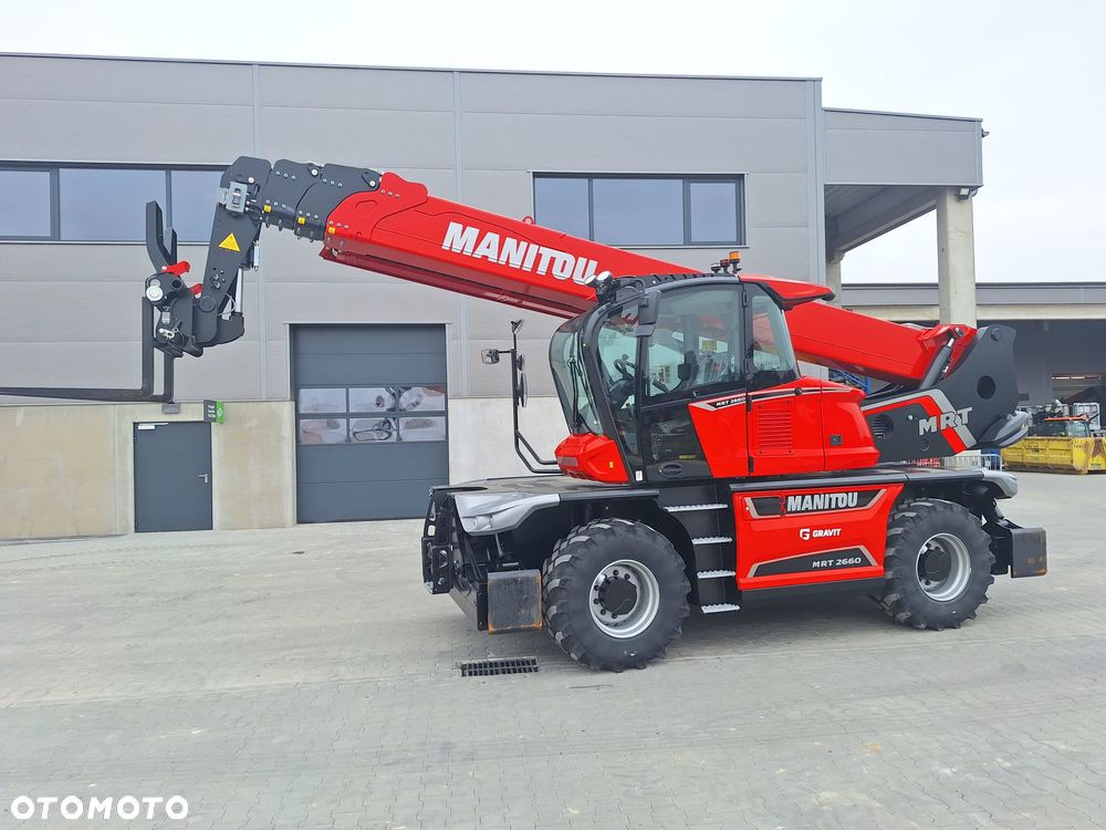 Manitou ładowarka teleskopowa obrotowa MRT 2660 Vision + - 2
