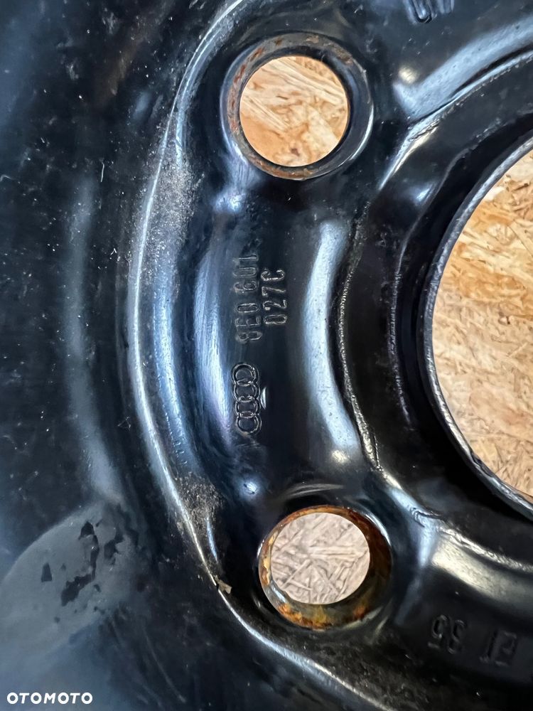 AUDI A4 B6 B7 T125/80/17 Koło dojazdowe Dojazdówka Zapas 8E0601027C - 3