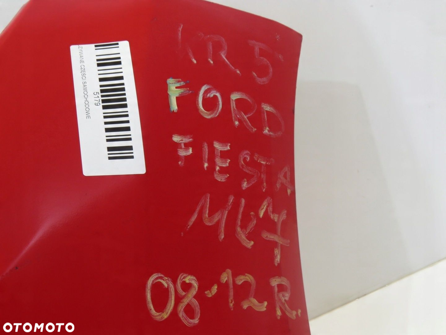 ZDERZAK PRZÓD PRZEDNI FORD FIESTA MK7 08-12R - 2