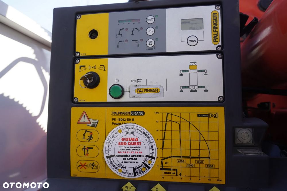 Renault C380 / 6x4 / HDS Palfinger PK 18002-EH 6000 kg - 9