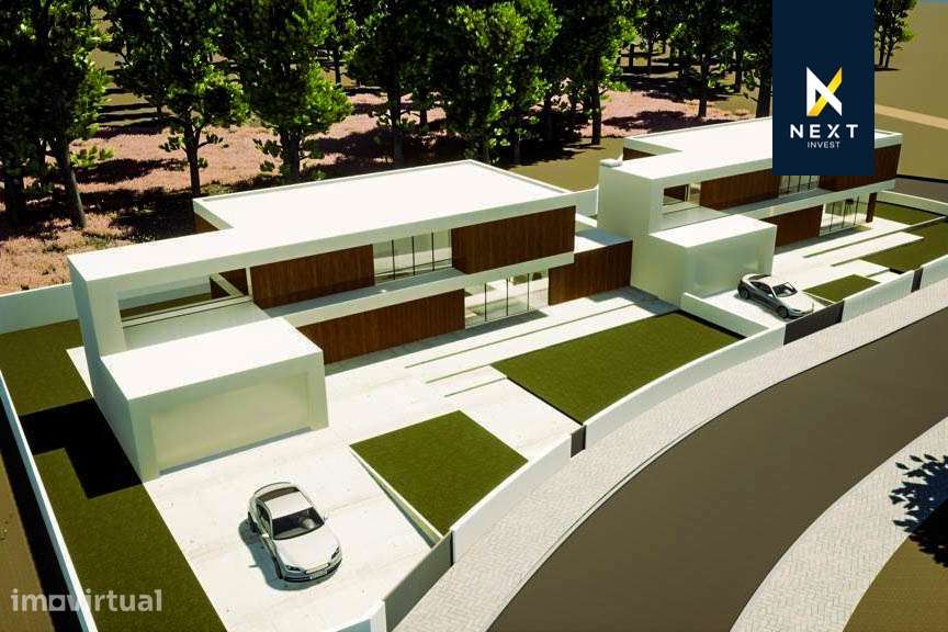 Moradia Bifamiliar T4 de Design Distinto com Terraço Exclusivo e Jardi - Grande imagem: 3/4