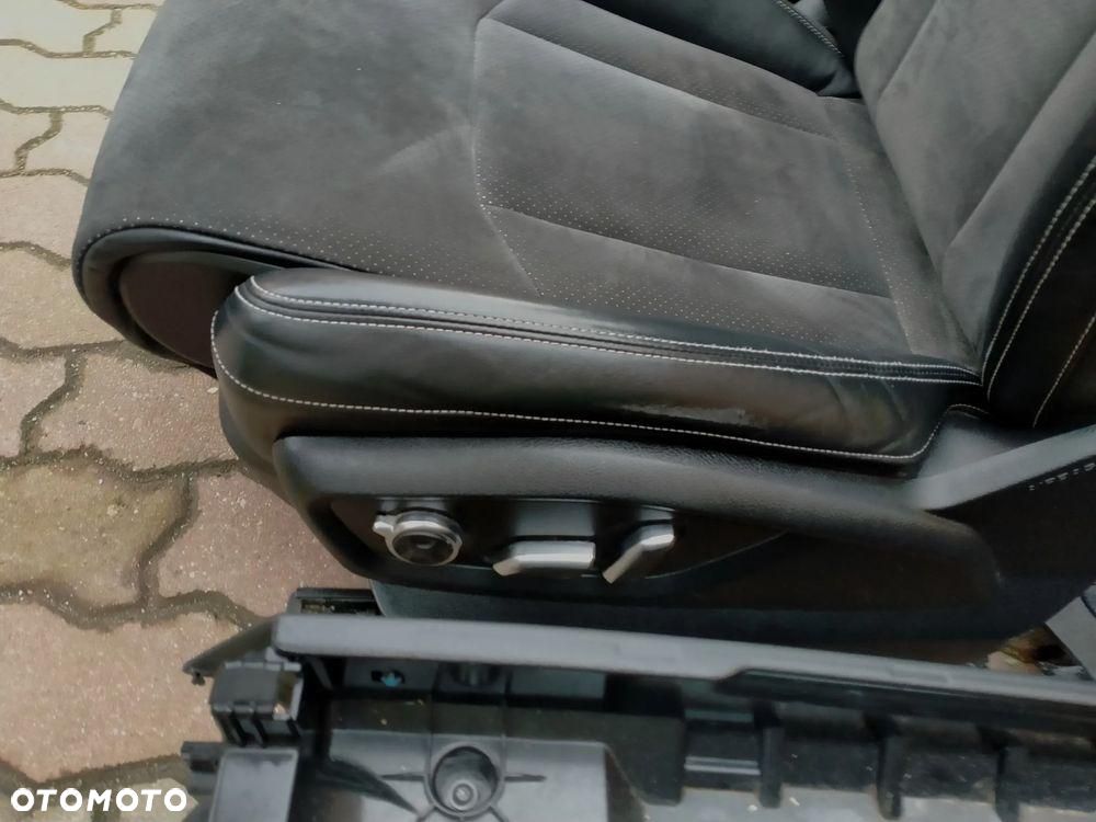 AUDI Q7 4M S-LINE / FOTEL FOTELE KANAPA BOCZKI TAPICERKA 5 OSOBOWA ISOFIX - 4