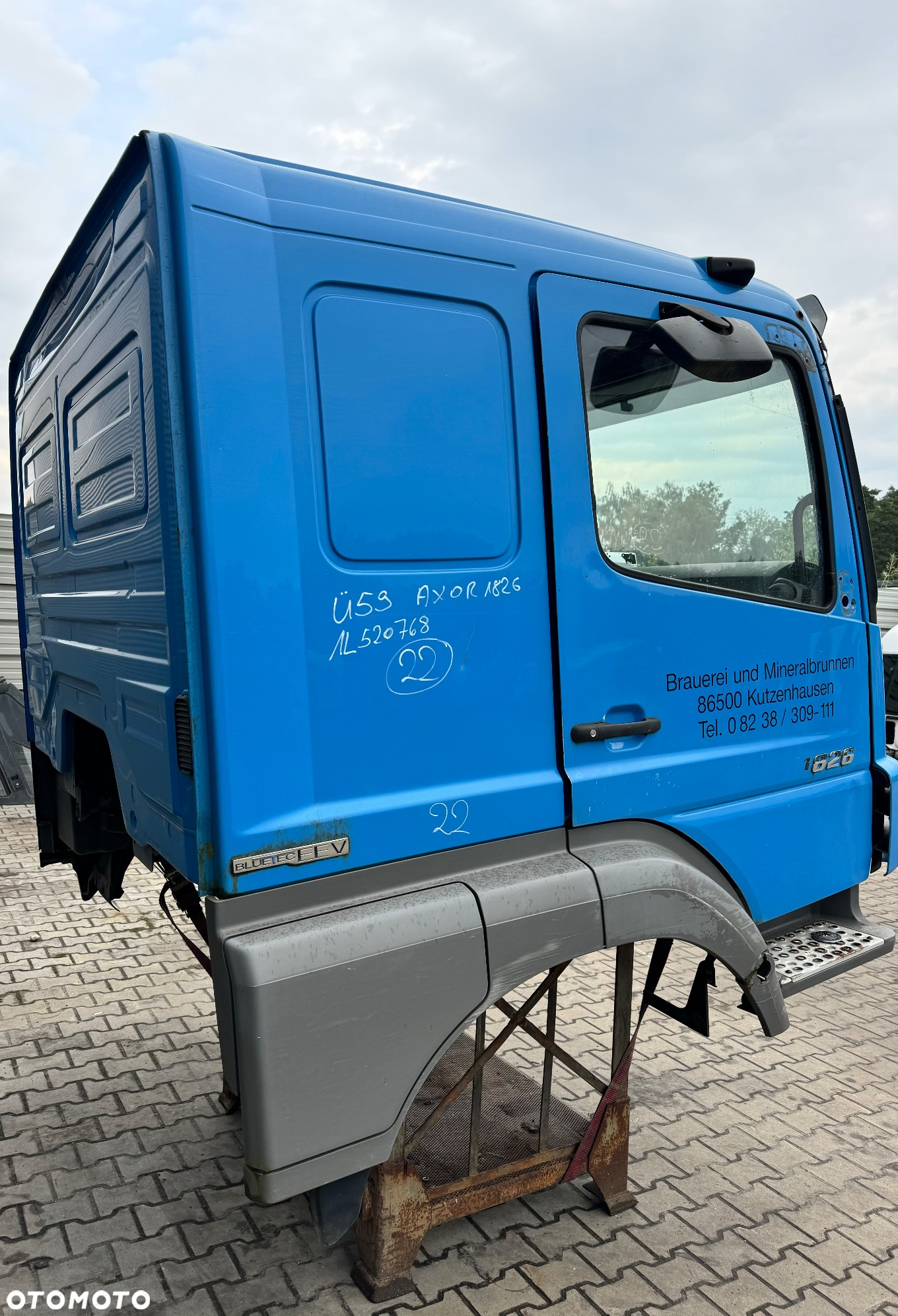 Kompletna kabina sypialna Mercedes Axor 1826 EEV - 4