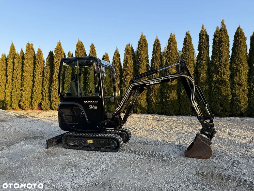 Yanmar SV18 SV 18 / 2017 ROK / TYLKO 2101 MTH! / POWERTILT / Z NIEMIEC / PIĘKNA / ORYGINAŁ / 15 16 17 20 22 301.6 301.8 VIO PC KX 018 19C 16C - 9