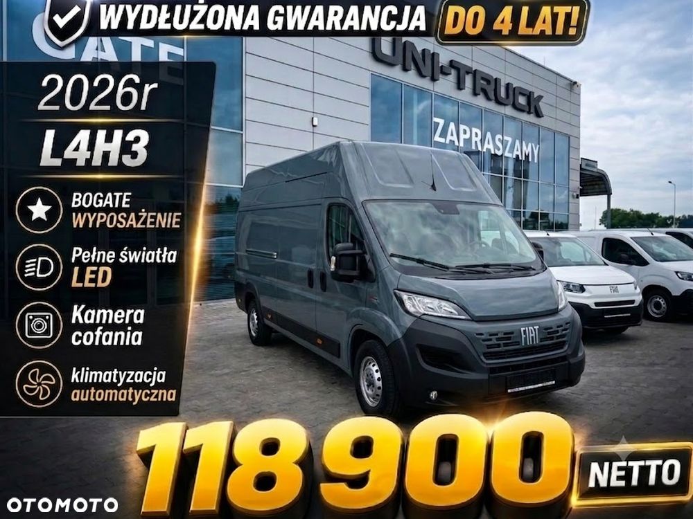 Fiat Ducato furgon L4H3 dostępny od ręki! - 2