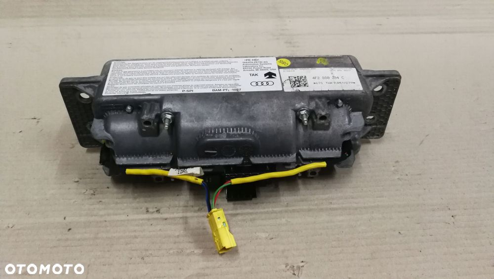 PODUSZKA POWIETRZNA PASAŻERA AUDI A6 C6 4F2880204C - 2