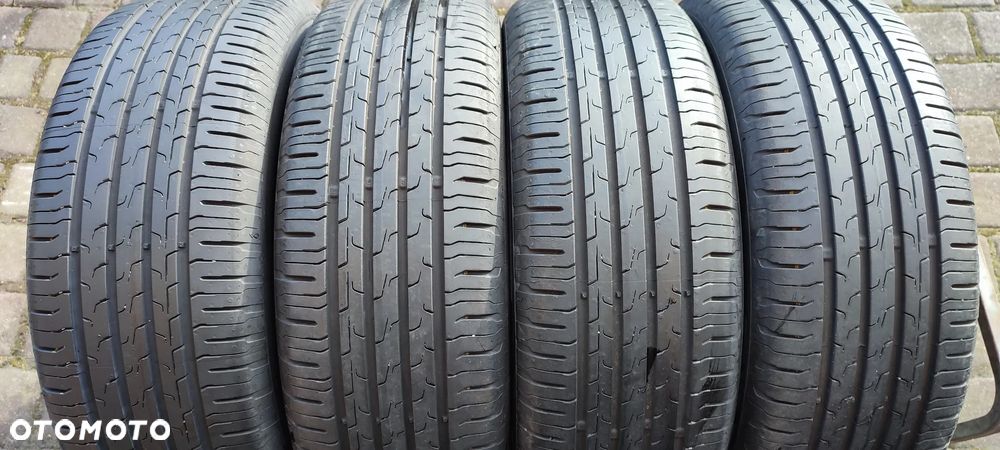 Opony Letnie Continental EcoContact 6 195/55/16 87H 2024r Dot 08/24 4x6,5mm Demo Ideał !! Komplet Starogard Gdański