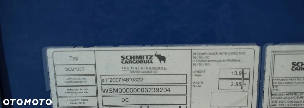 Schmitz Cargobull FIRANKA VARIOS / PODNOSZONY DACH / OPONY 385/55 R22,5 / 2016 ROK - 26