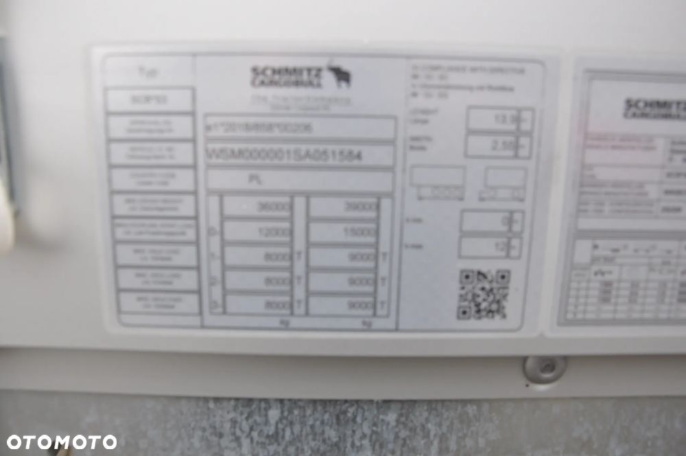 Schmitz Cargobull STANDARD  KOSZ NA EUROPALETY - 14
