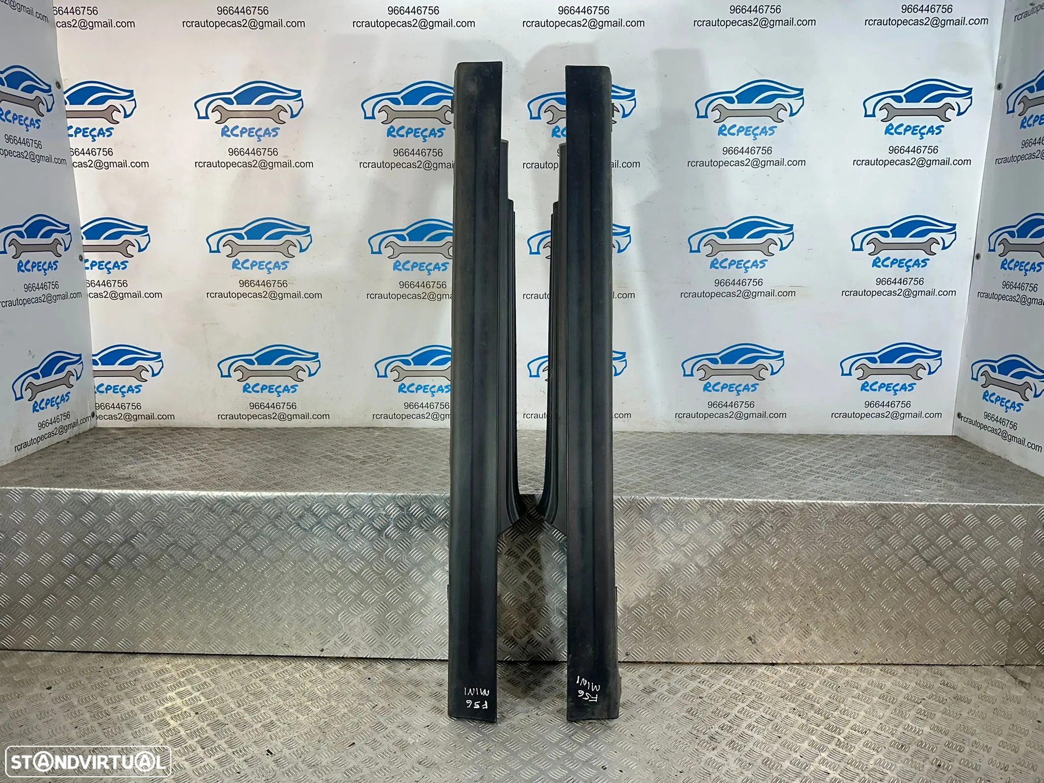 .Conjunto Embaladeiras Esquerda Direita Originais Mini Cooper F56 Cooper One D S JCW BEV 7300818 7300817 - 3