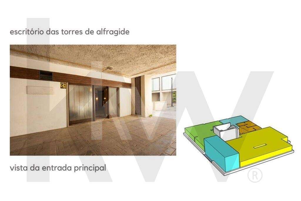 Escritório das Torres de Alfragide| 475m2 | 3 open space | 3 escritóri - Grande imagem: 3/19