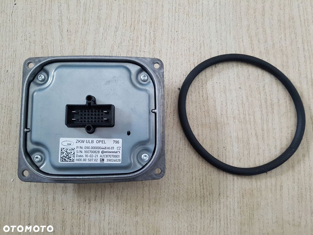 opel astra 5 k moduł przetwornica led 39024626 - 2