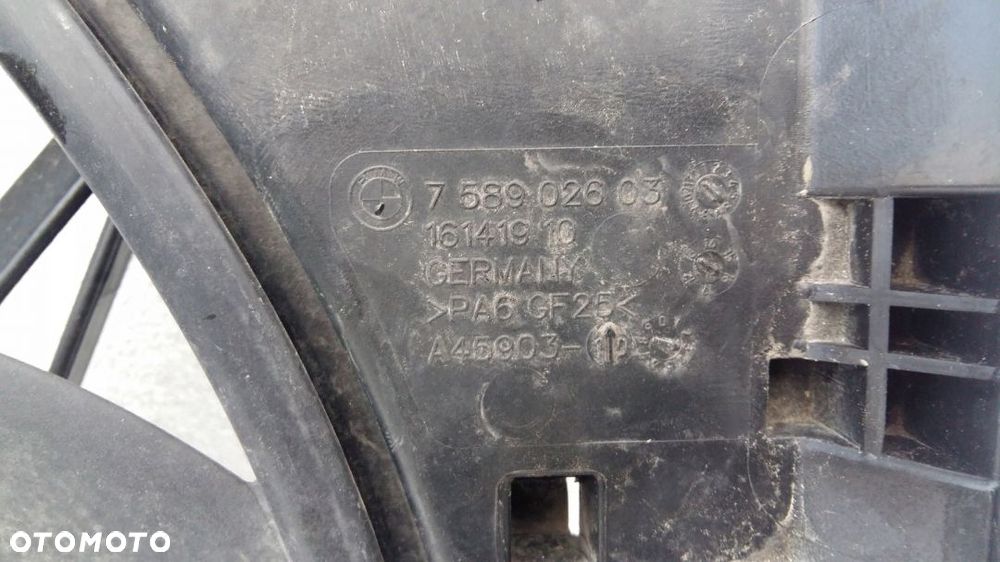 WENTYLATOR CHŁODNICY BMW 5 F10 F11 GT F07 7589026 - 4