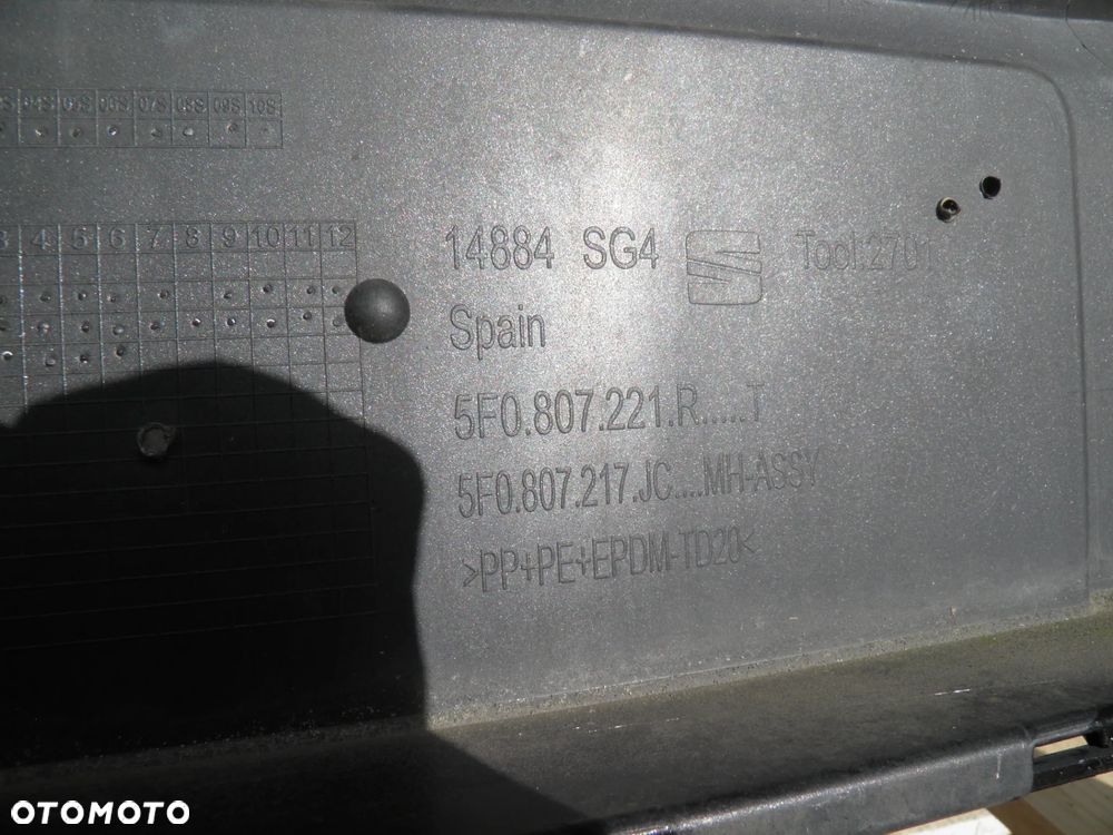 Zderzak przedni SEAT LEON III 3 5F 5F0 LIFT 5F0807221R - 6