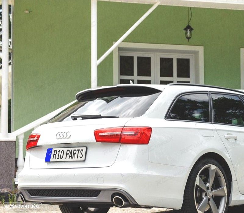 AILERON SPOILER TRASEIRO AUDI A6 C7 S6 S-LINE RS6 08-11 - 6