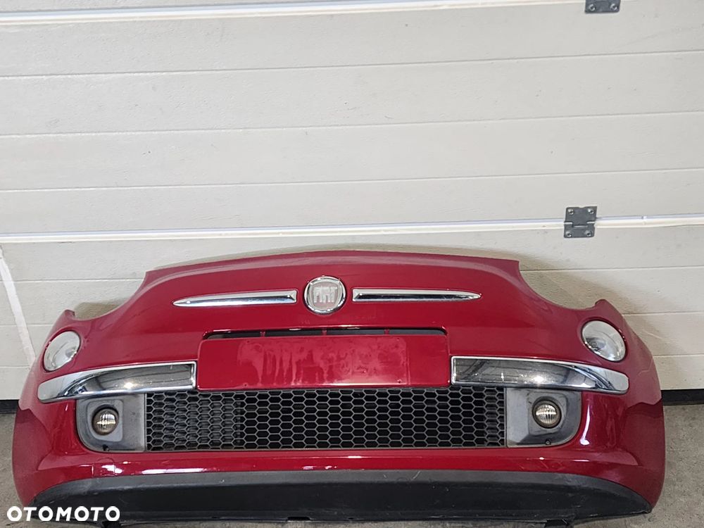 Fiat 500 zderzak przód kompletny - 1