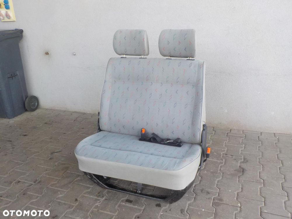 VW T4 SIEDZENIE FOTEL DWÓJKA PODWÓJNY PRZÓD INKA - 2