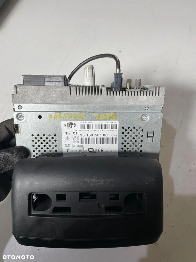 RADIO NAWIGACJA GPS NAVI CITROEN BERLINGO PEUGEOT PARTNER III 9815356180 - 5