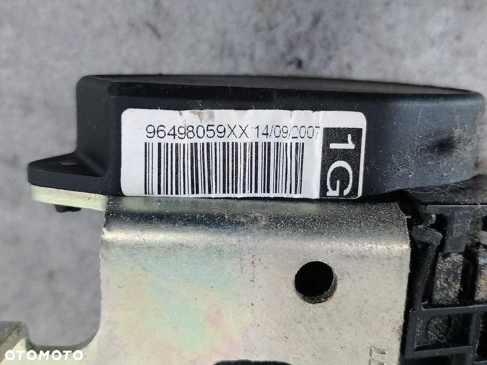 PAS BEZPIECZEŃSTWA LEWY PRZÓD PEUGEOT 207 96498059XX - 7