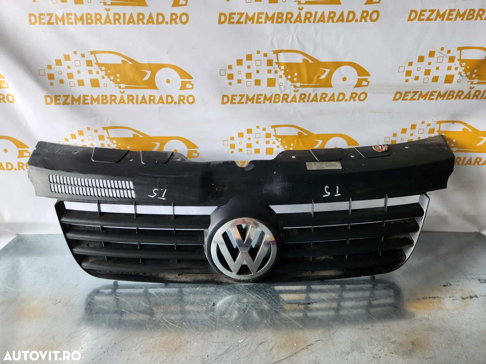 Grila Fata Radiator Vw Transporter T5 An 2003-2004-2005-2006-2007-2008 - 7