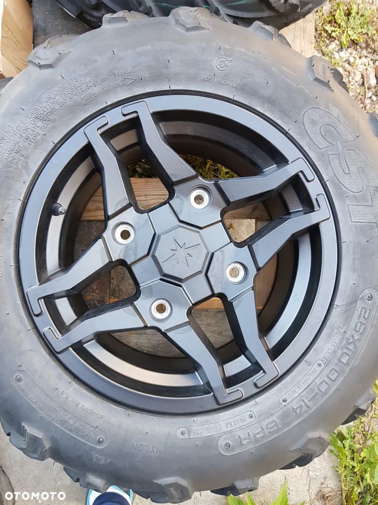 POLARIS SPORTSMAN 570 KOŁA FELGI ALUFELGI 14 KOMPLET 4x156 - 4