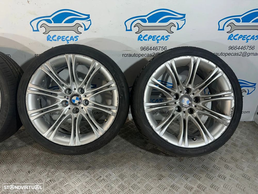 .Conjunto Jantes 18 Originais Pack M Style 135 BMW Serie 5 E60 Carro E61 Carrinha 8J ET20 5x120 7 905 320 - 6