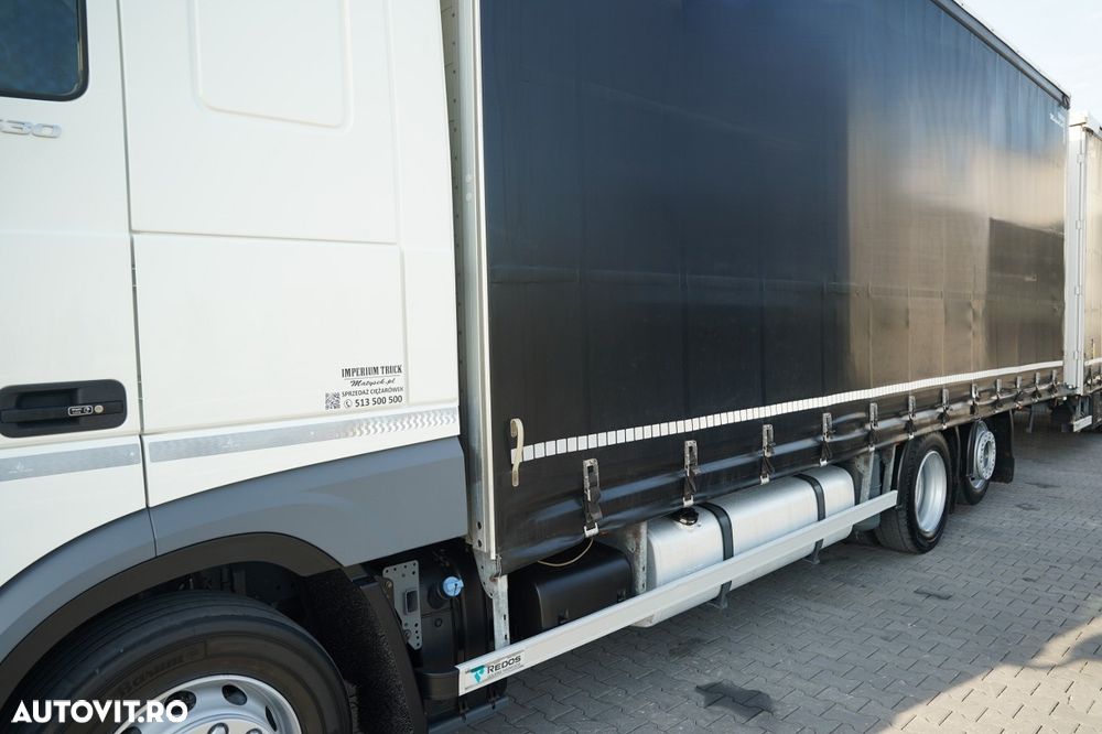 DAF DAF XF 530 / ZESTAW TANDEM / 120 M3 / PRZEJAZDOWY / 6x2 / FIRANKA / 7,75 M + 7,7 M / OŚ PODNOSZONA / DACH PODNOSZONY / -  ROK PRODUKCJI: 2021 DATA I REJESTRACJI: 31.03.2021 PRZEBIEG: 615 000 KM -  EURO 6 AUTOMATYCZNA SKRZYNIA BIEGÓW KLIMATYZACJA TEMP - 10