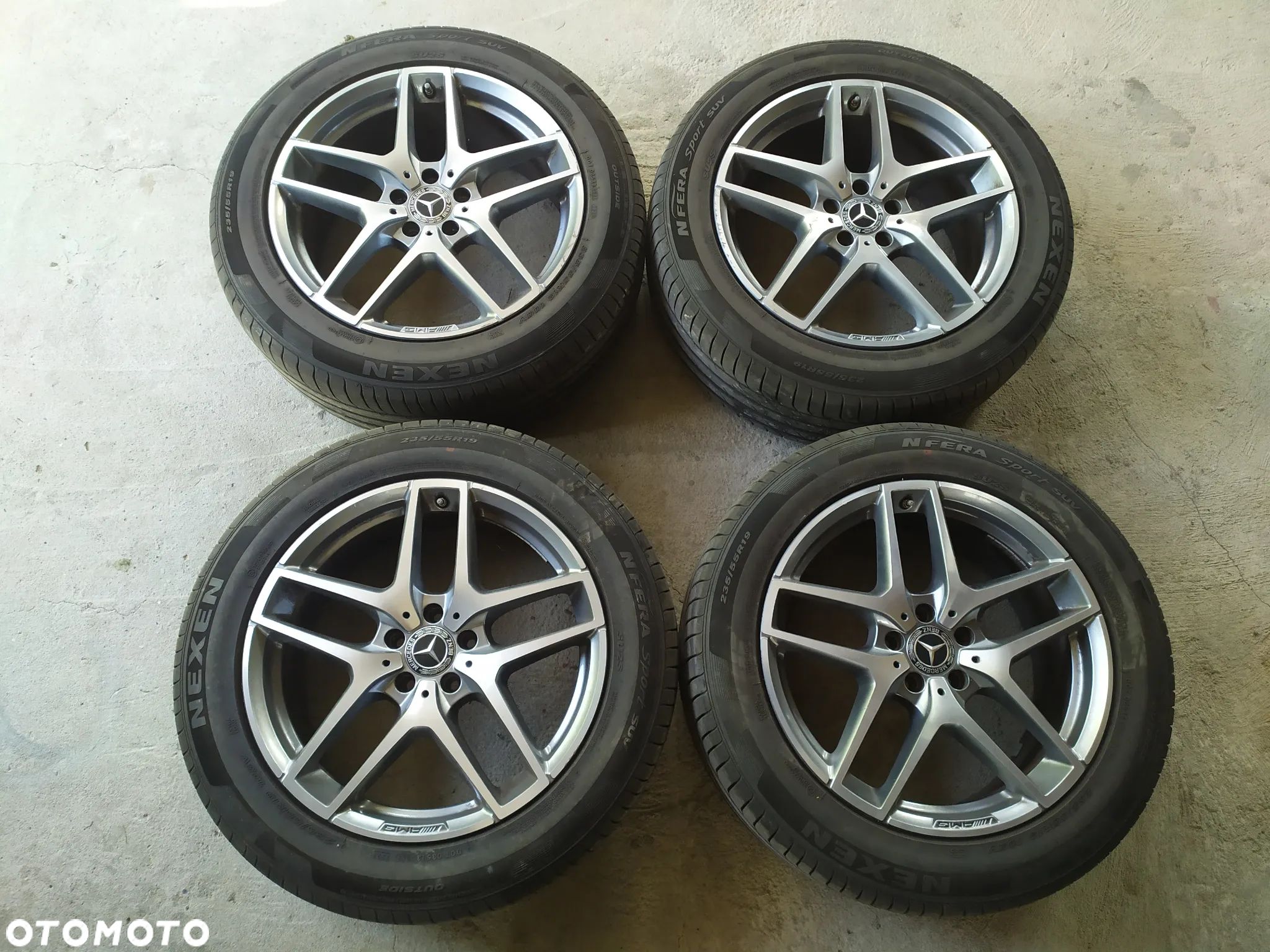 Oryginalne koła AMG z oponami R19 - 1