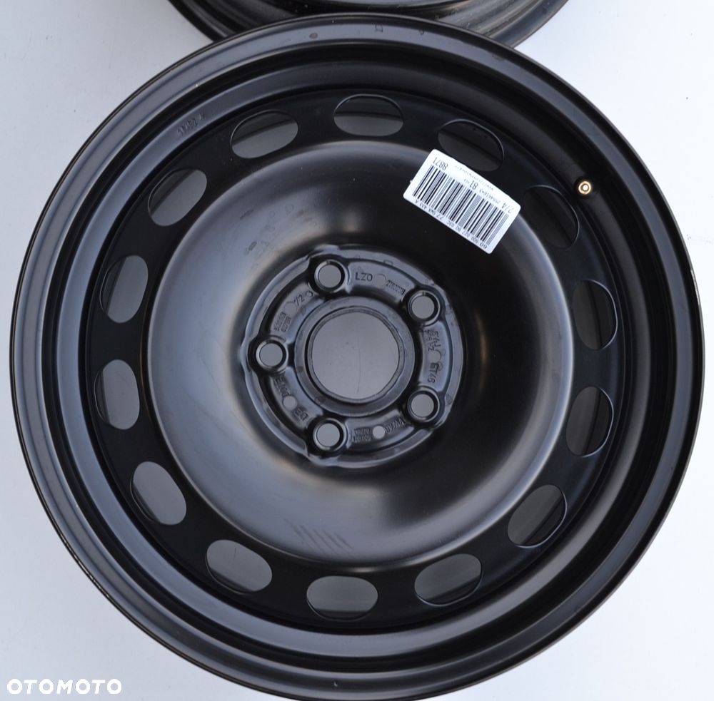 FELGA STALOWA OEM VW SKODA AUDI SEAT 5x112 6,5J16 ET 46 x1szt F-636 - 1