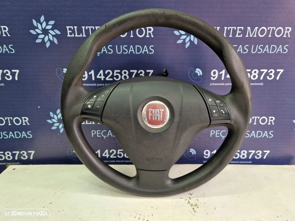 Volante usado borracha com airbag FIAT DOBLO - 3