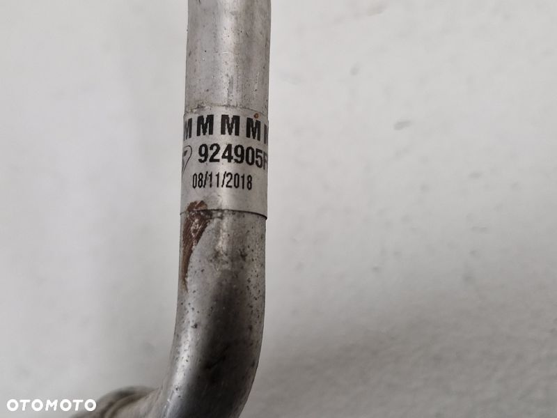 NISSAN MICRA K14 0.9 B PRZEWÓD RURKA WĄŻ KLIMATYZACJI 924905FF0A - 5