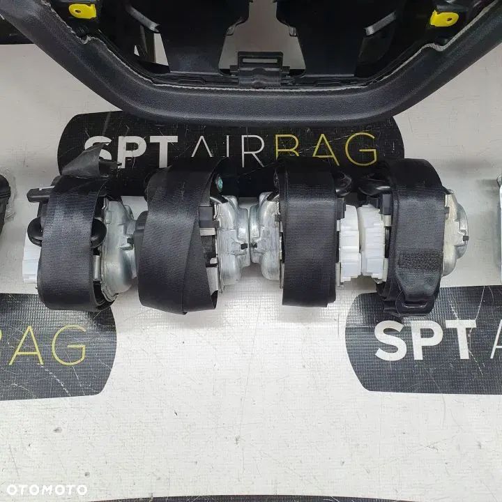 FORD FIESTA MK8 DESKA ROZDZIELCZA KONSOLA KOKPIT PULPIT PODUSZKI AIRBAG AIR BAG PASY KIT SET - 7
