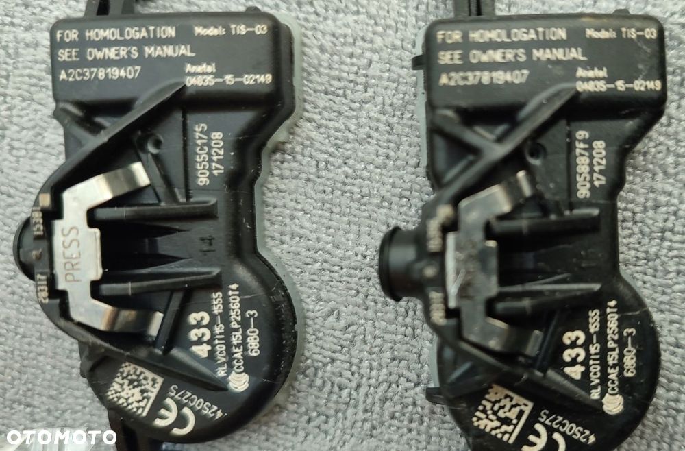 Czujniki Ciśnienia Kół Oryg. Mitsubishi SpaceStar 4250C275 A2C37819407 Bdb - 4