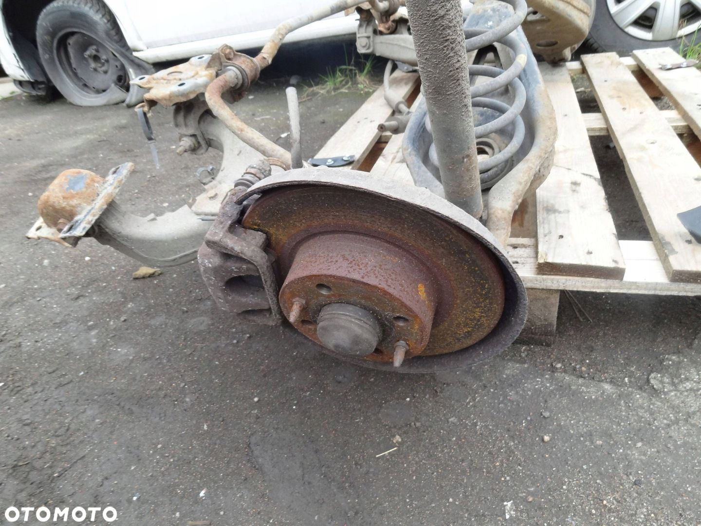 LANCIA LYBRA 2002 SEDAN 1.9 JTD BELKA OŚ ZAWIESZENIA TYŁ TYLNA - 4