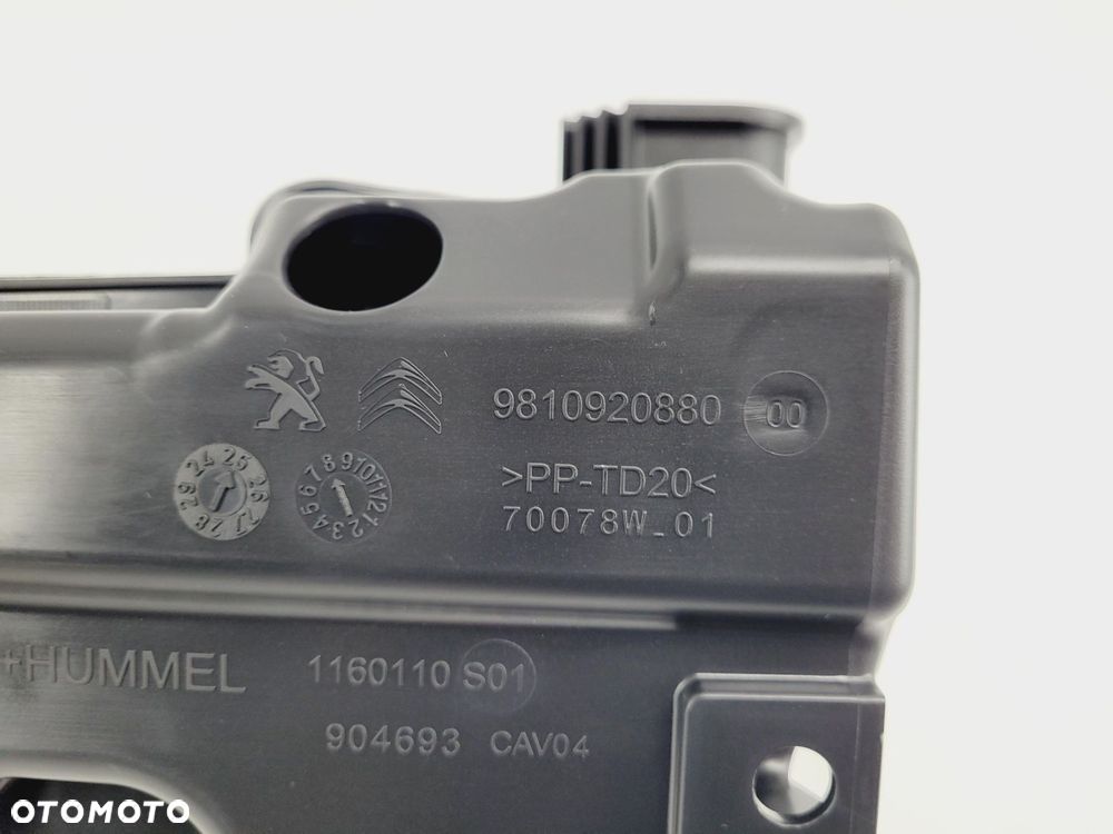 REZONATOR ŁAPACZ DOLOT POWIETRZA 1.5 BLUE CITROEN BERLINGO IV 9810920880 - 7