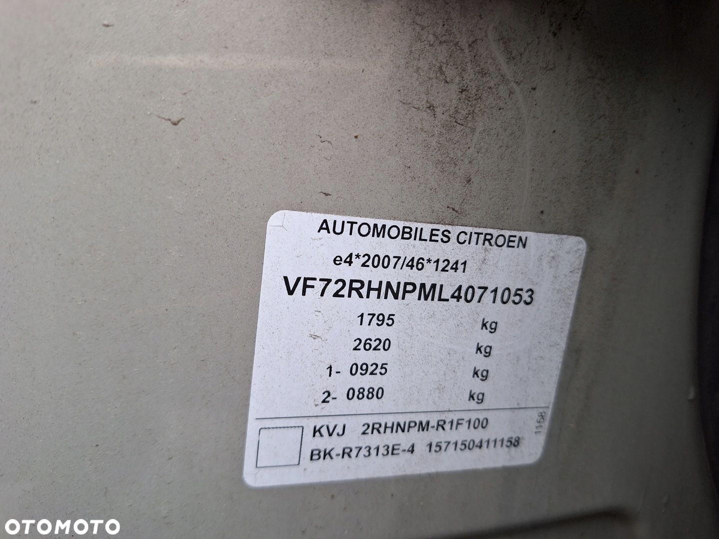 CITROEN C3 AIRCROSS 2R 17- SZYBA TYŁ KAMERA KLAPA BAGAŻNIKA KVJ - 4