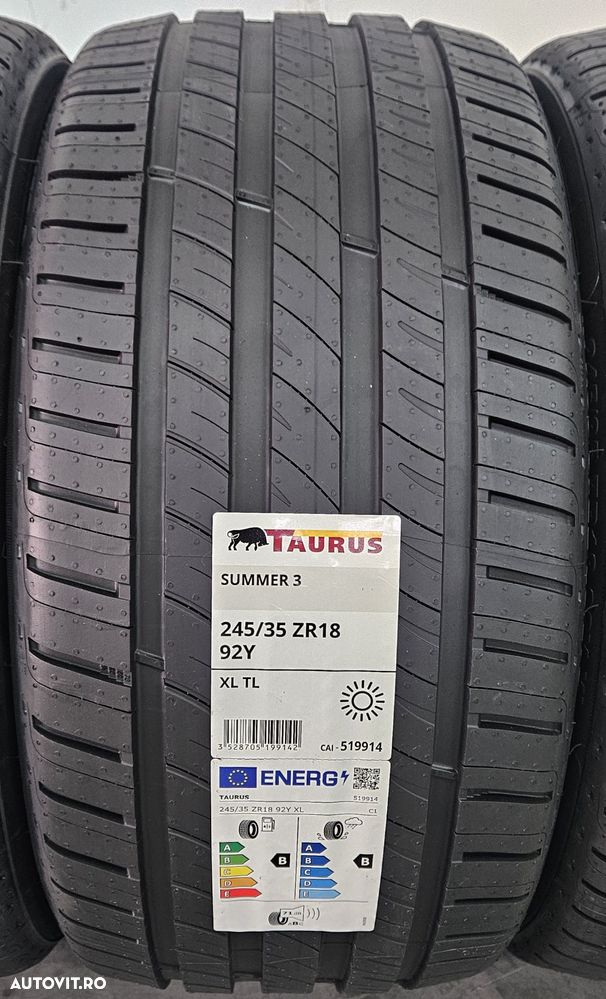 245/35 R18 92yxl TAURUS (By Michelin) Summer 3 B/B/71 Anvelope de vara - 3