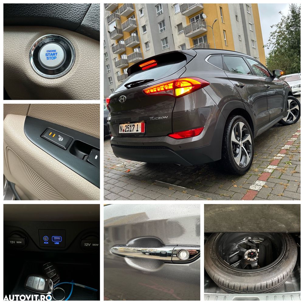 Hyundai Tucson blue 1.7 CRDi 2WD DCT Premium - 4