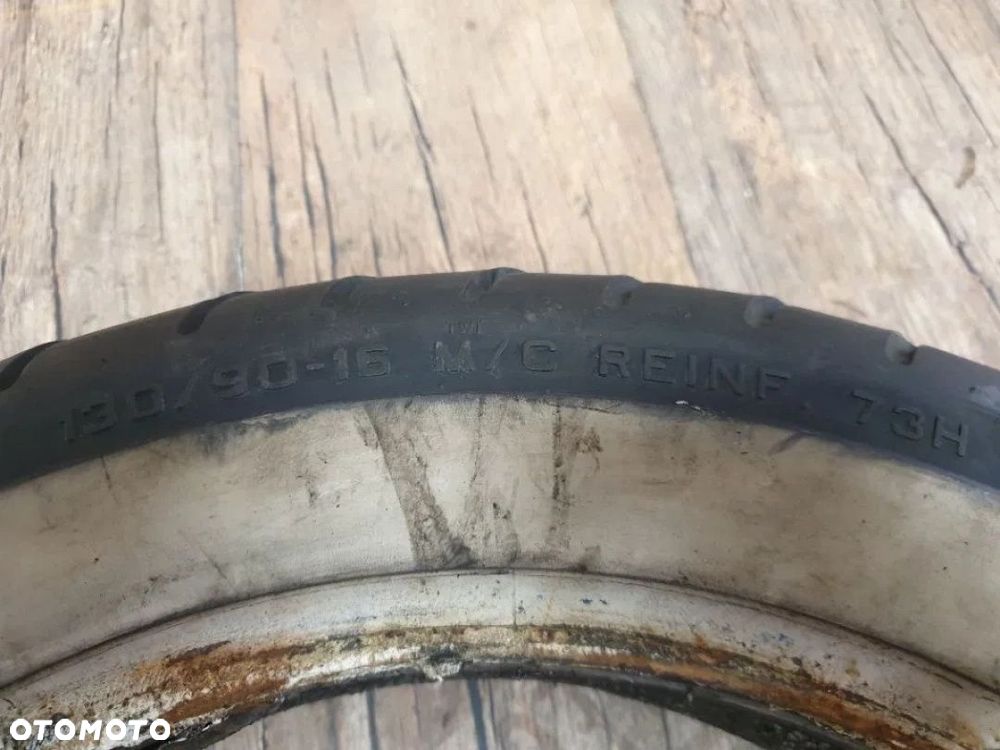 Opona biały pas 130/90-16 Metzeler Marathon ME880 - 4