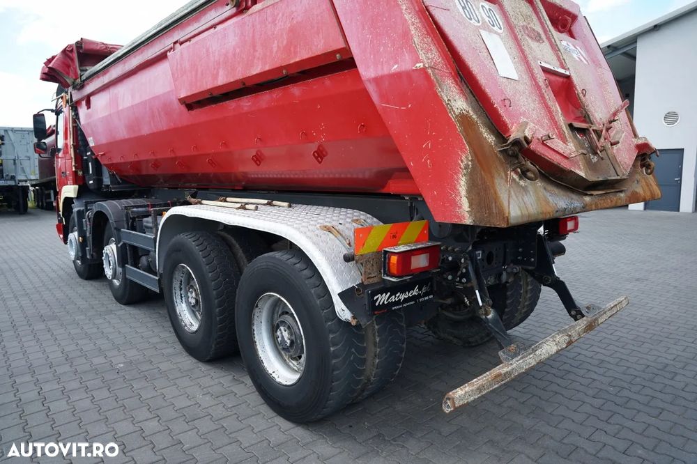 Volvo FMX 420 / 8x4 / BASCULATOR SPATE / CLAPETĂ HIDRAULICĂ / MANUALĂ / EURO 5 - 18