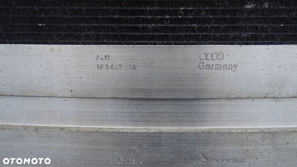 pas przedni wzmocnienie belka chłodnice audi a3 8p 3.2 v6 lift kompletny - 4