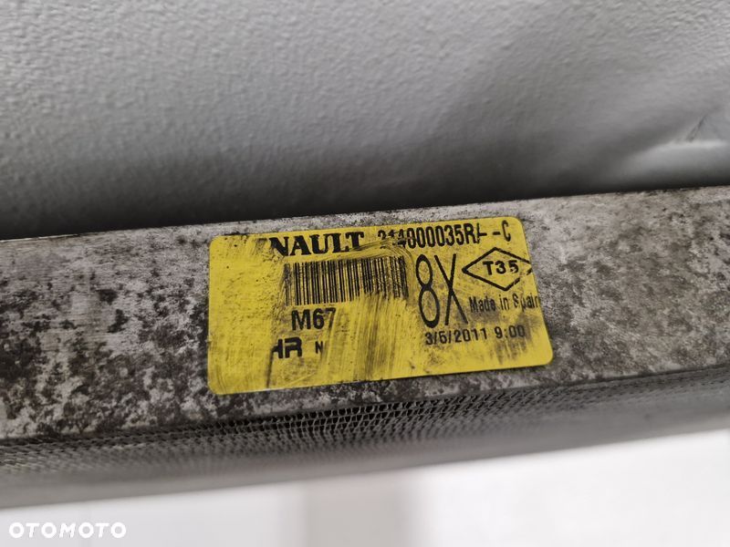 RENAULT LAGUNA 3 III 2.0 DCI CHŁODNICA WODY CIECZY 214100005R - 9
