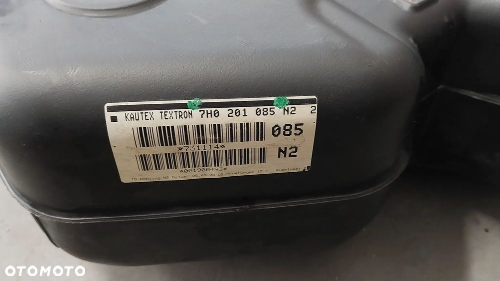 ZBIORNIK PALIWA BAK VW T5 2,5 TDI R2008 NR 7H0201085N - 2