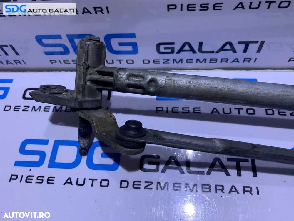 Ansamblu Complet cu Brat Brate Stergatoare Fata Parbriz Skoda Fabia 1 2000 - 2008 - 9