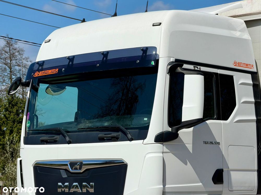 MAN TGX 26.470 / FIRANKA / 19 EUROPALET / XXL / NISKI PRZEBIEG / NOWY MODEL / 6X2 - 11